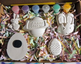 Paint Your Own Easter Magnet Craft Sets. Easter Activity. Easter Gift