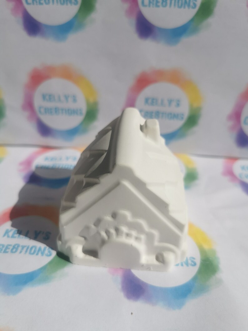 Paint Your Own Christmas Village. Paint your own kit, kids craft kit, children's gift idea, Birthday gift, Christmas Eve Box. image 4