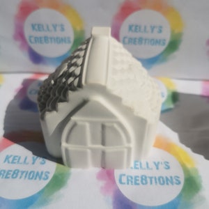 Paint Your Own Christmas Village. Paint your own kit, kids craft kit, children's gift idea, Birthday gift, Christmas Eve Box. image 2