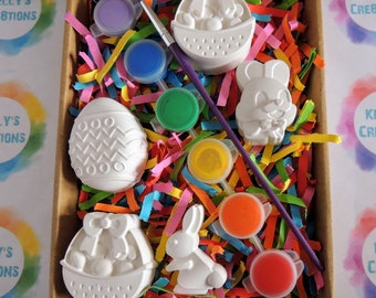 Paint Your Own Easter Sets. Paint your own kit, Easter craft kit, Easter gift idea, Easter decoration