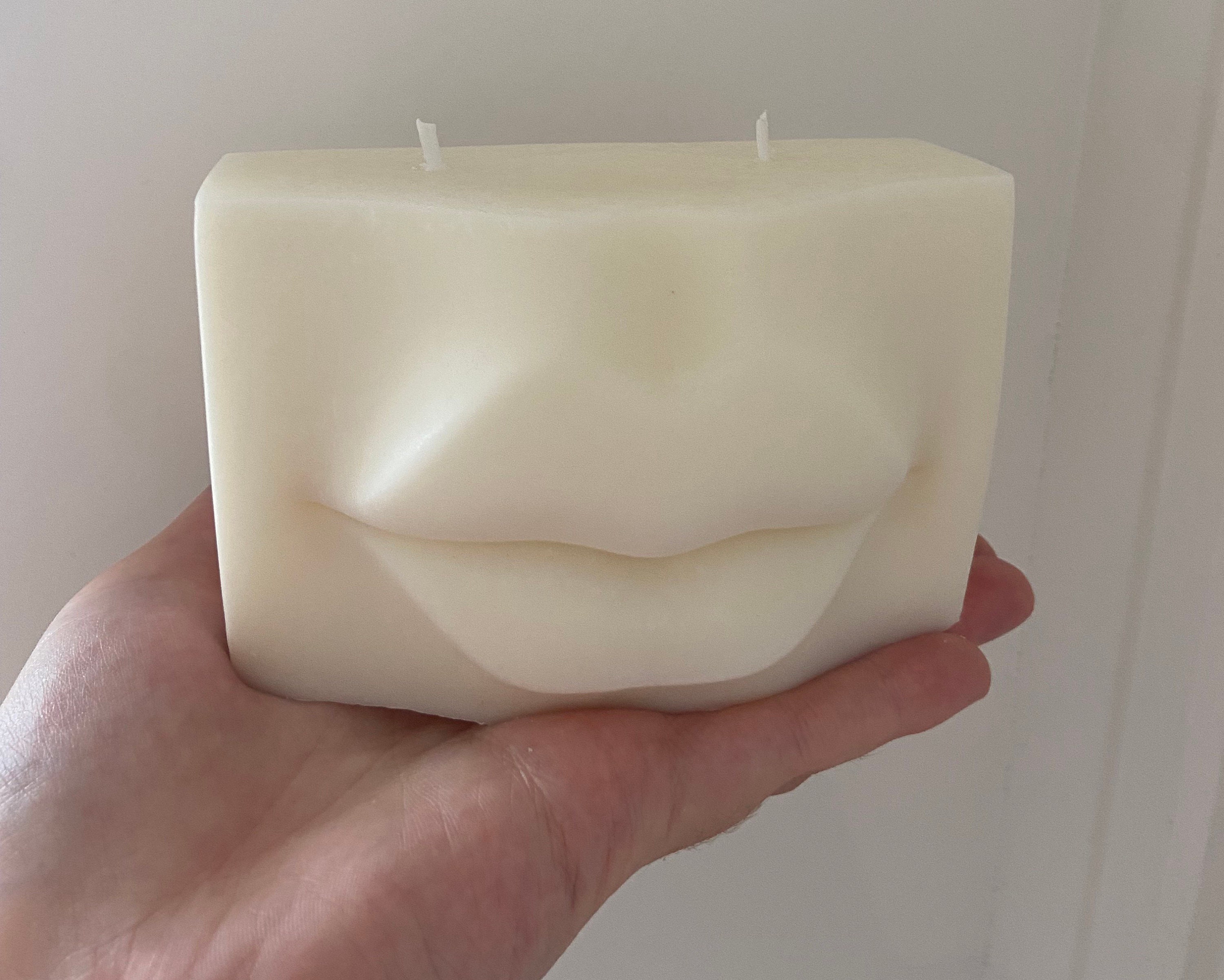 Large lips lips candle mould kiss mold face candle Etsy