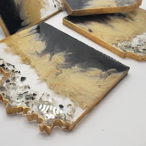 Set of Resin Coasters