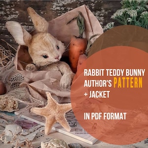 Author's pattern Bunny + jacket pattern in PDF format.