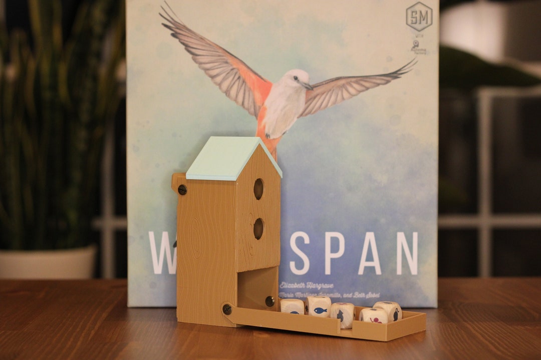 Wingspan Birdhouse Dice Tower Etsy