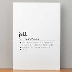 Punjabi Jatt art printable - Punjabi art instant download - Punjabi Jatt digital art download - Punjabi Home Decor - Sikh Home Decor