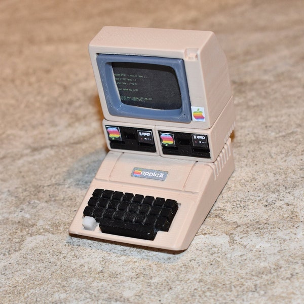 Apple II - Monitor - Drive - Miniature