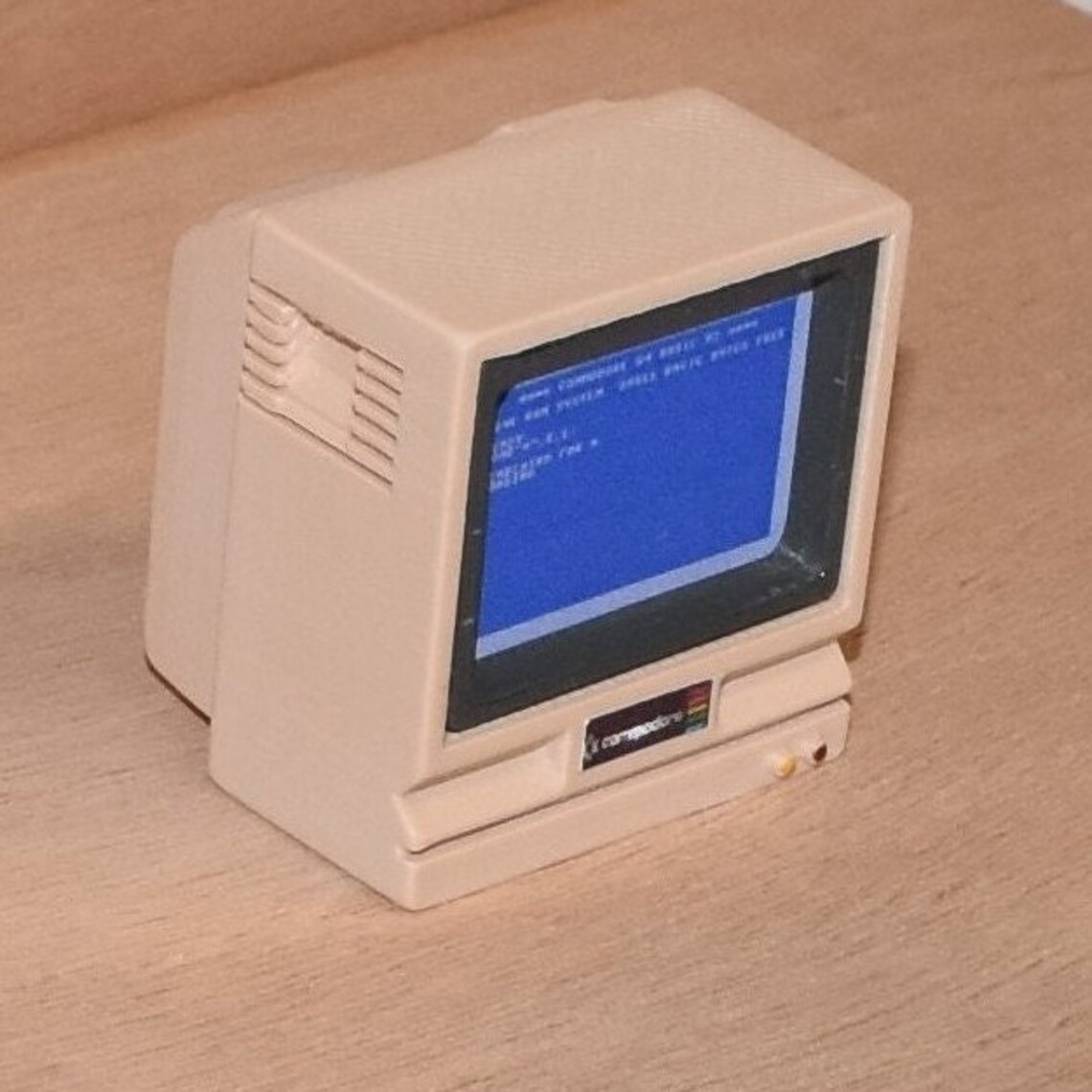 COMMODORE 64 DRIVE 1541 MONITOR 1702 Miniature Etsy UK