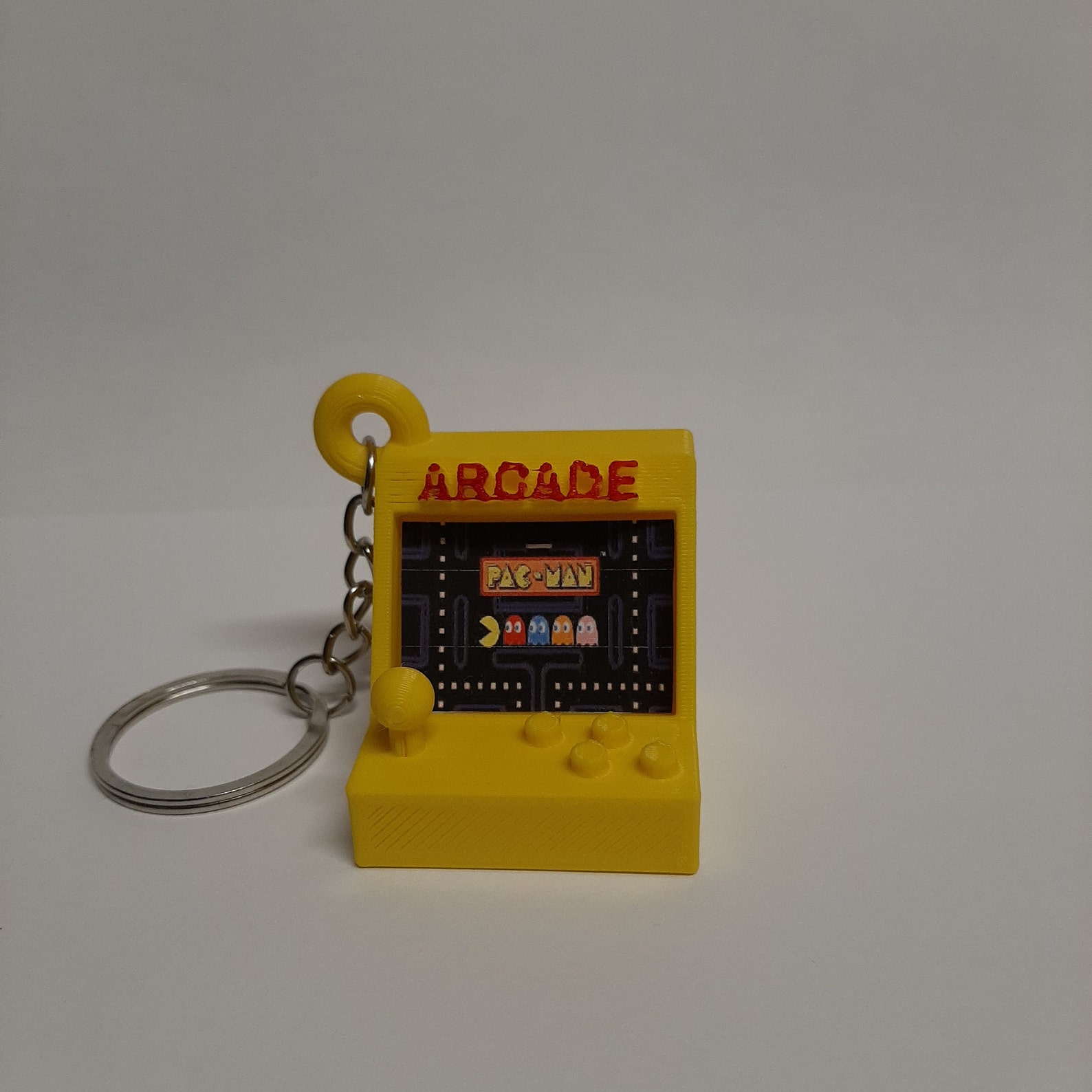 Keychain Arcade Machine 80's/arcade/keychain/miniature Etsy