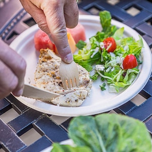 Disposable Wooden Forks, Spoons, Knives Set by Woodable Alternative to Plastic Cutlery FSC Certified Eco Biodegradable Replacements image 3