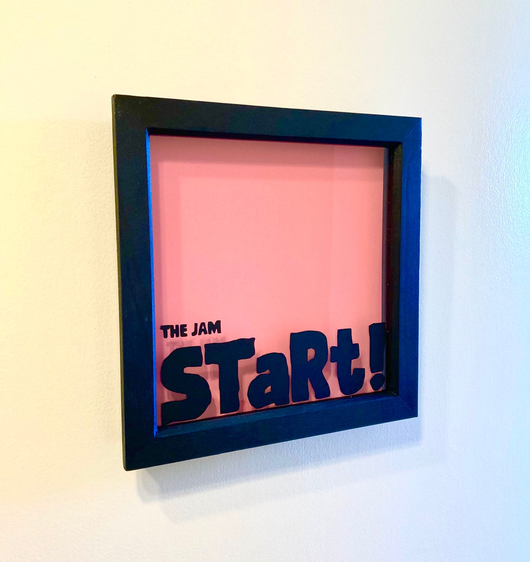 Jam Frame Box The Jam Start Shadow Box Display Frame - Etsy