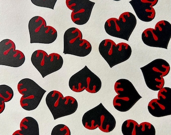 Bloody Heart Confetti | Horror Party Decorations