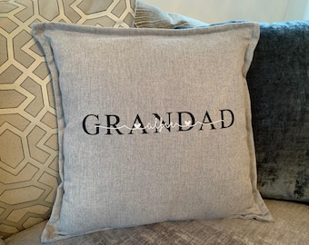 personalised dad cushion