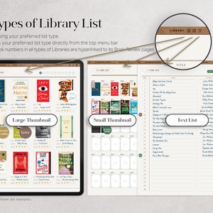Digital Reading Journal – Track 120 Book Reviews, Series Tracker, Reading Challenges, Hyperlinked, GoodNotes + Notability Compatible