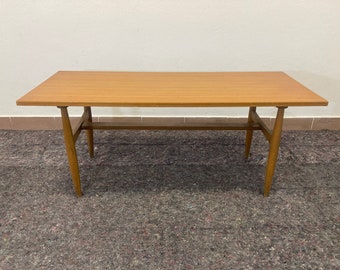 Mid century coffee table made in Yugoslavia/ MCM table /Vintage table/60s table/ vintage wood table/ vintage coffee table/made in yugoslavia