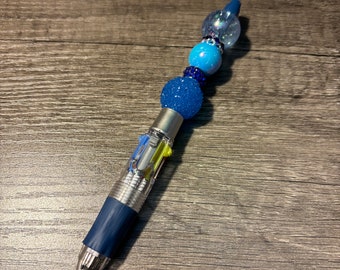 Beaded Ink Pen Multicolor