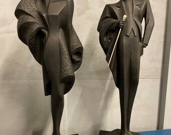 A Pair of Large Alexsander Danel (1940 - 2001) Austin