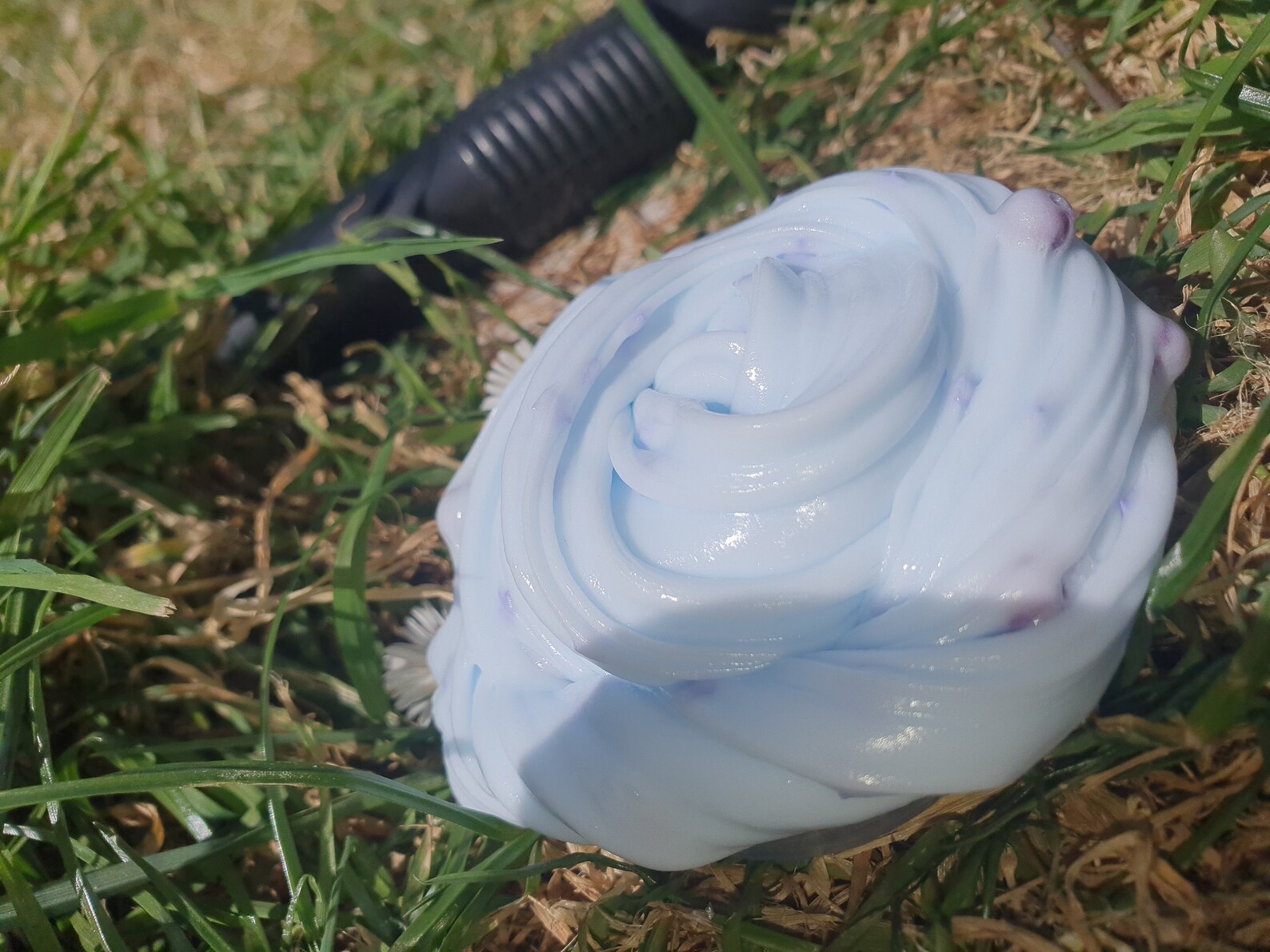 Blue butter cream slime Etsy