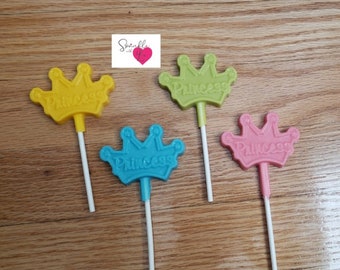 1 doz treats choose from the following=  Princess crown chocolate lollipops (12 lollipops),  oreos or rice krispie treats