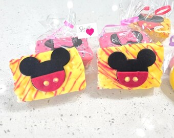 1 doz = boy Mouse oreos or rice krispie treats (12 treats)