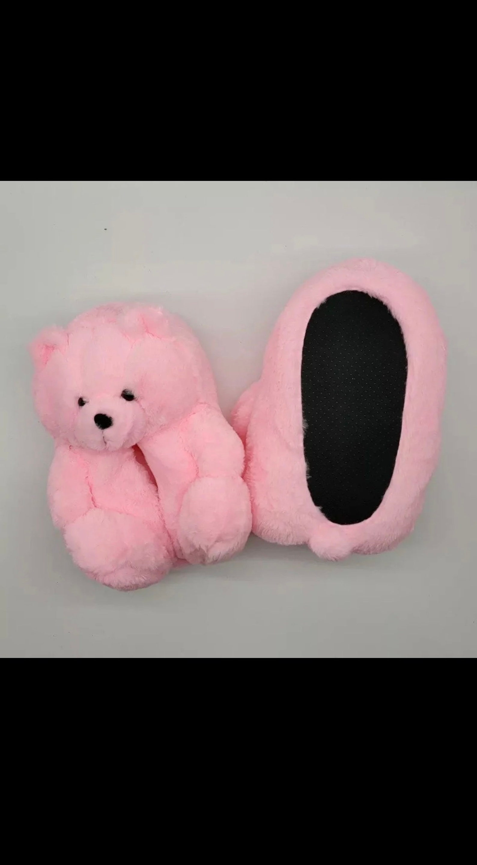 Teddy bear slippers Etsy