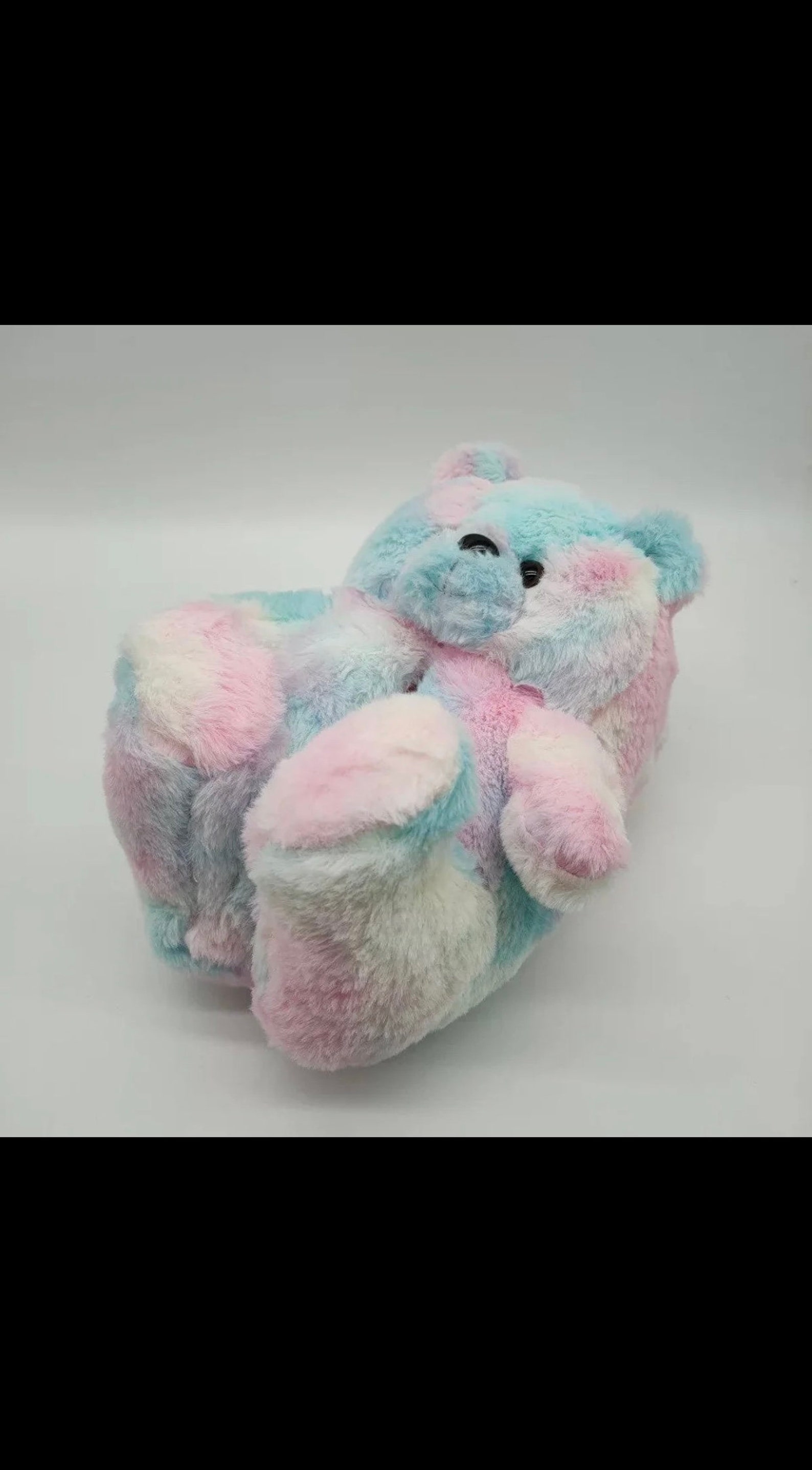 Teddy bear slippers Etsy