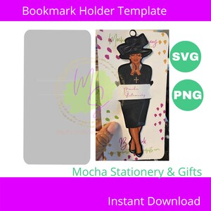 Bookmark Holder Template, Bookmark Holder Template SVG PNG Bookmark Holder