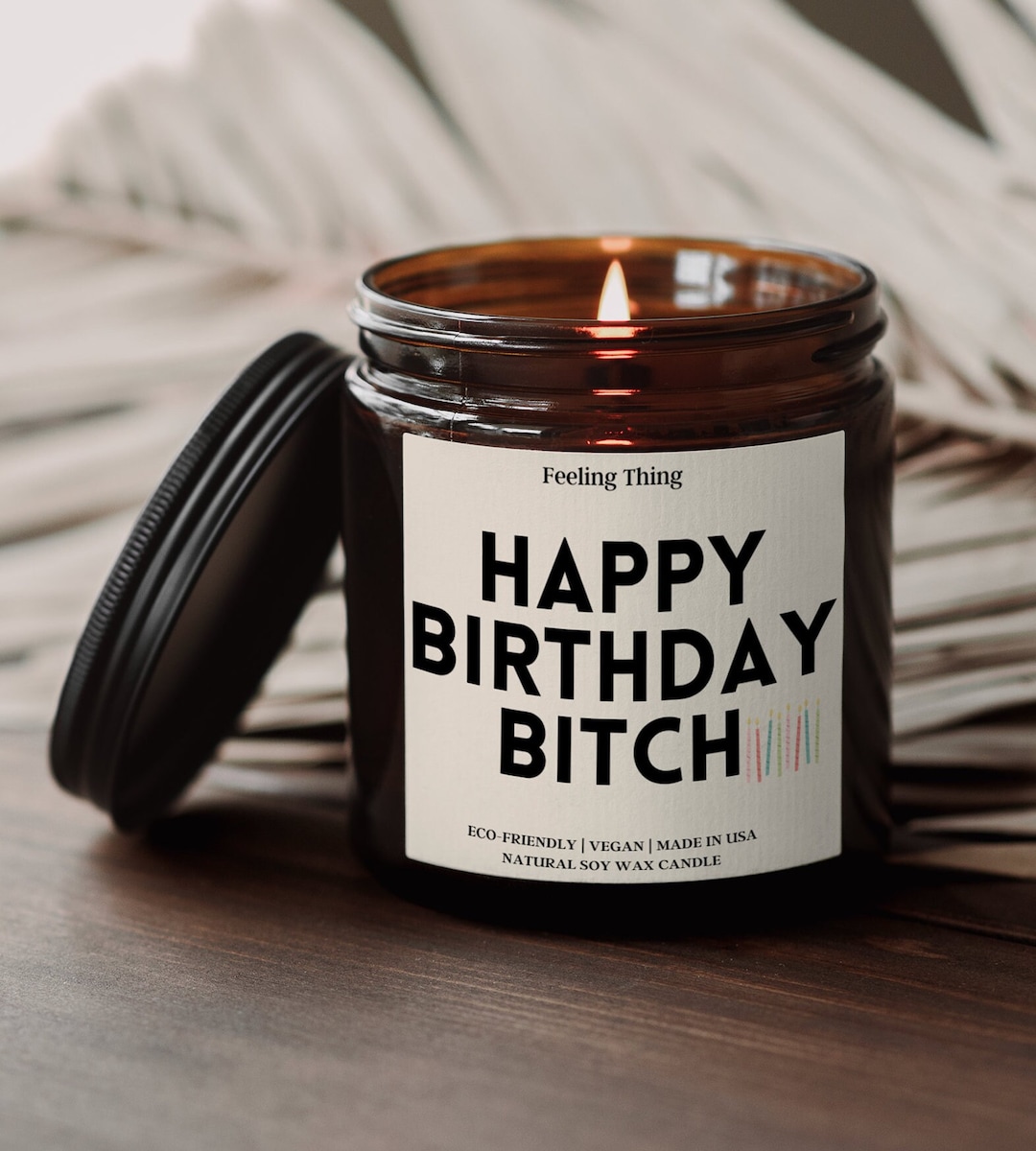 Happy Birthday Candle Gift, Birthday Cake Candle, Gift for Birthday