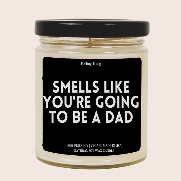 Pregnancy Announcement to Husband Candle Etsy