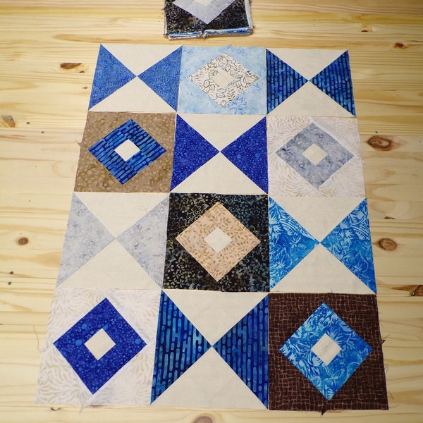 Unfinished Quilt Blocks Etsy