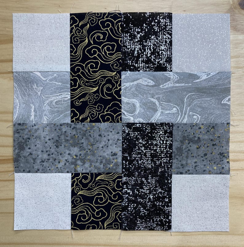 Woven Jelly Quilt Block Digital Quilt Block PDF Quilt Block Quilt Block