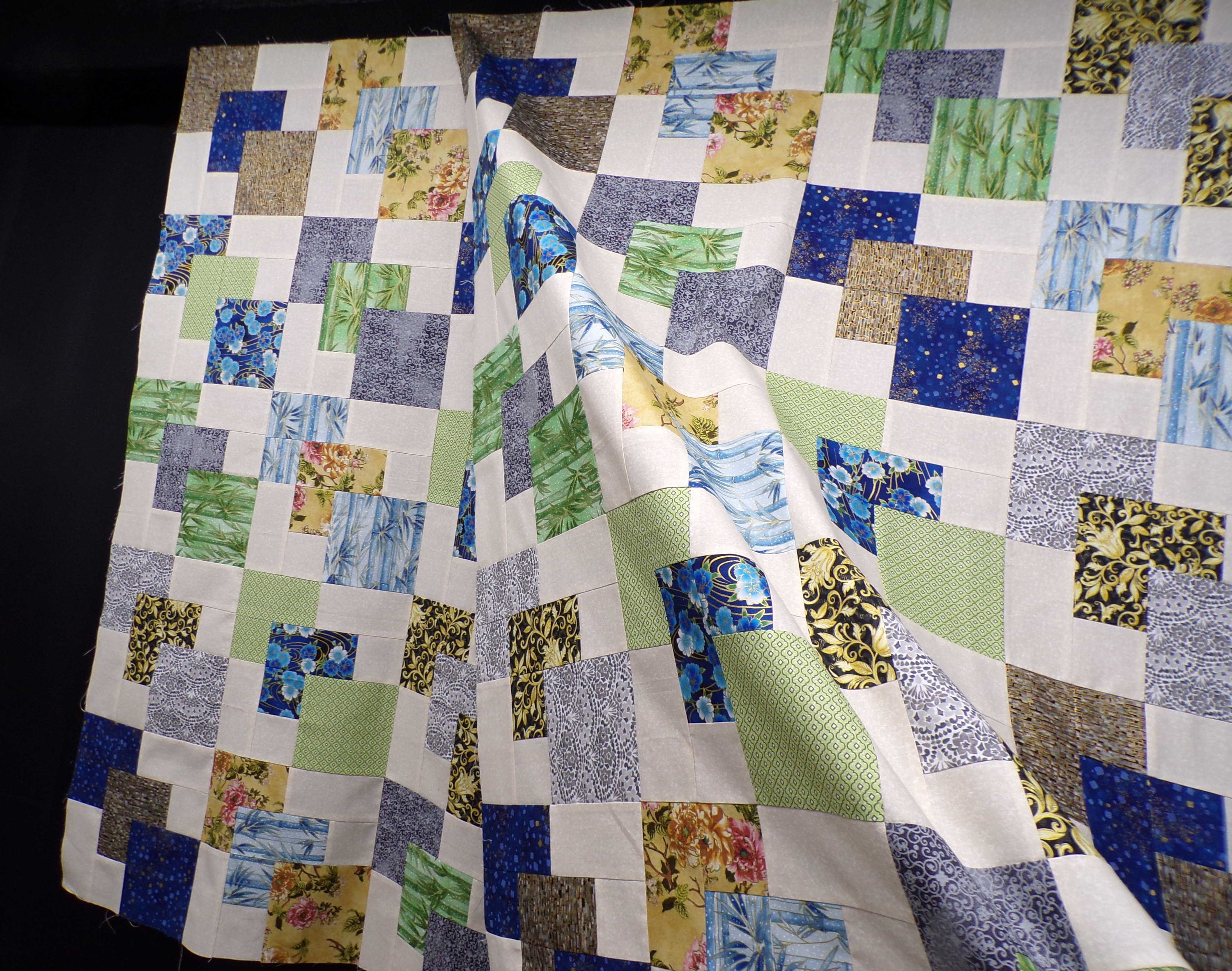 UNFINISHED Quilt Top Quilt to Finish 2 Quilts Modern Quilt Quilt Top