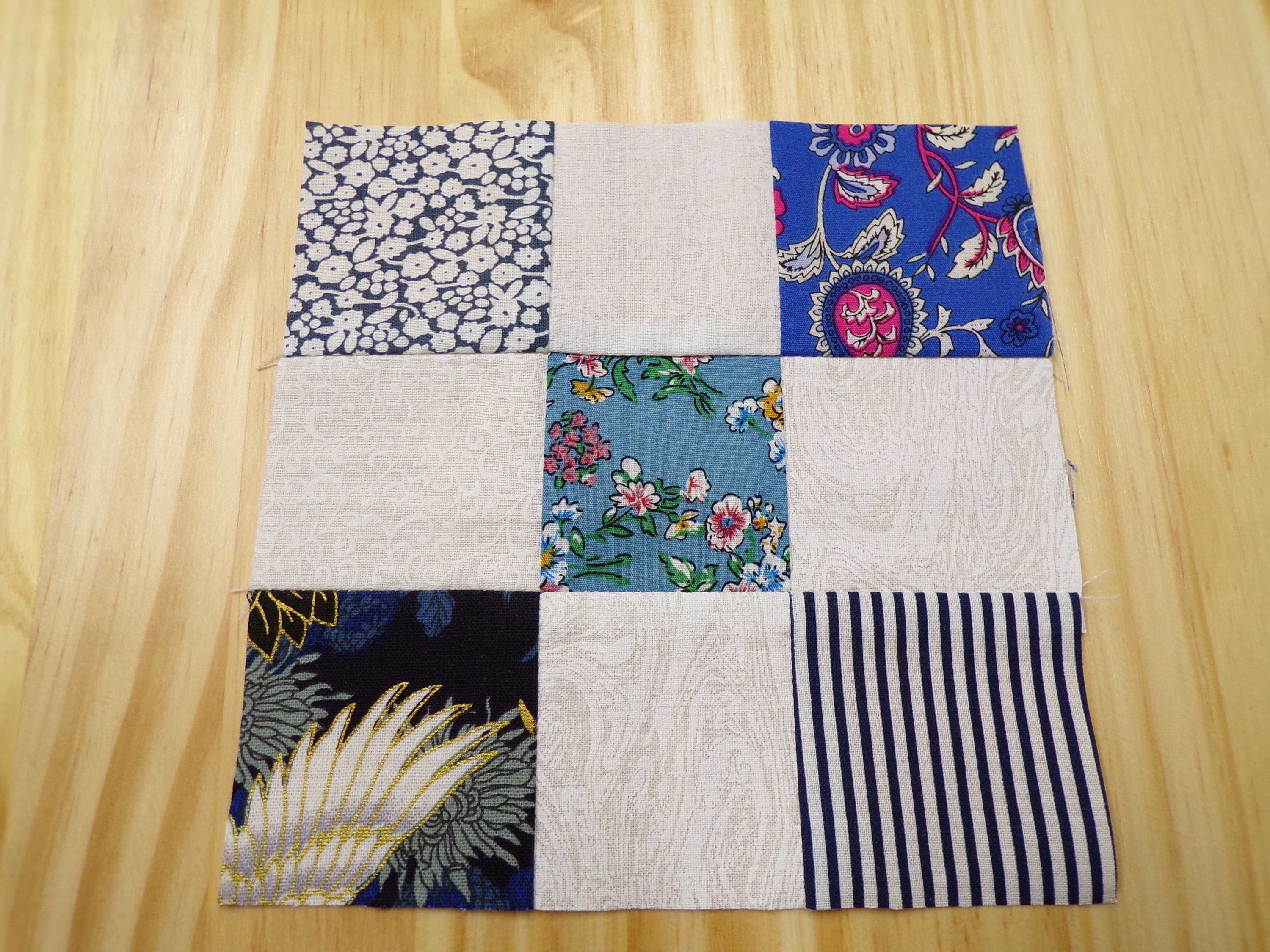 UNFINISHED Quilt Blocks Quilt Blocks Irish Chain Quilt Blocks Blue