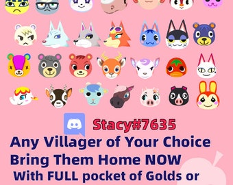 Their Villager Photo! Bonus ANY UNGIFTED VILLAGER That You Want