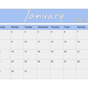 Calendar 2022-2023 - Etsy