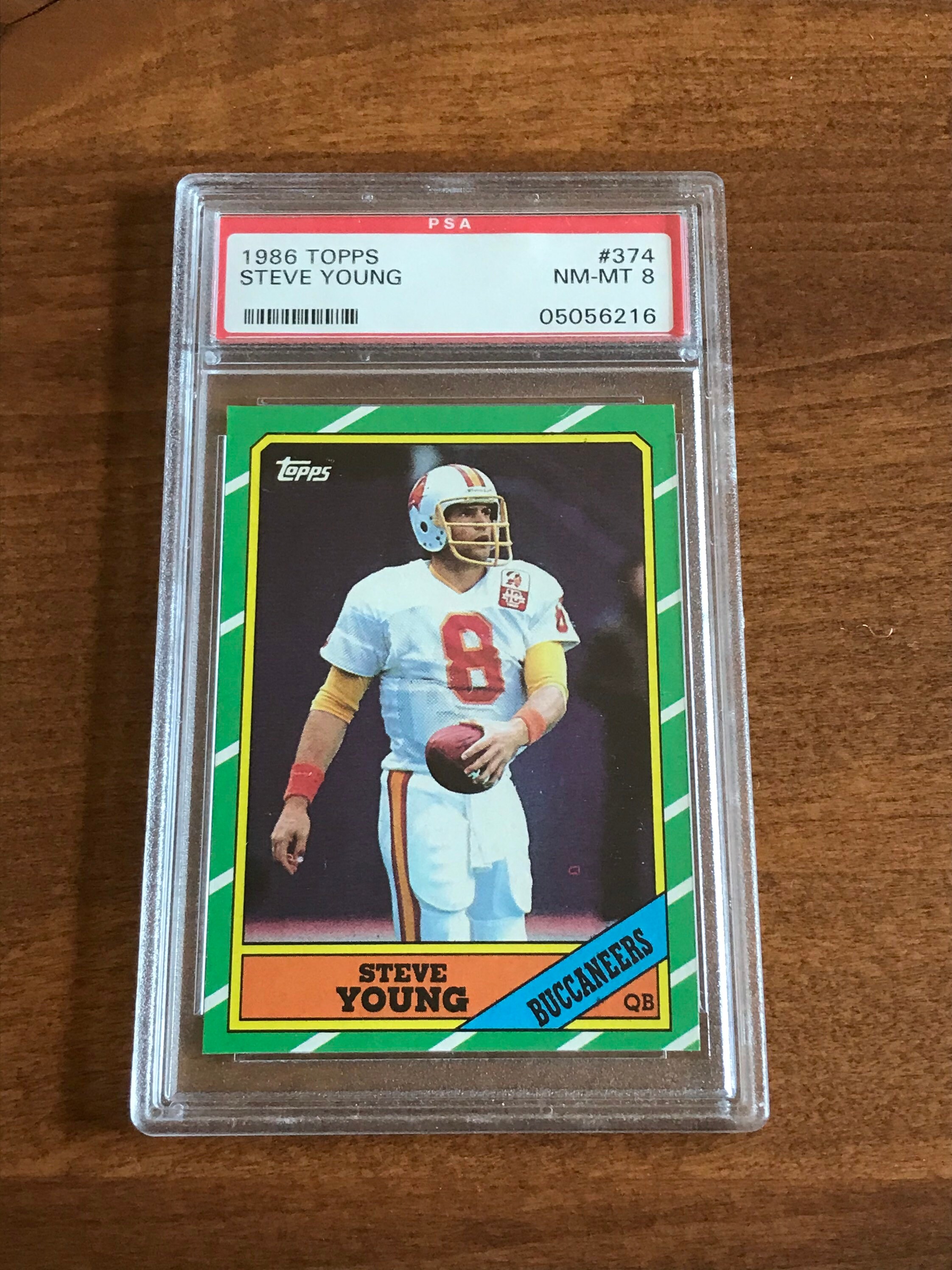 Steve Young Topps Rookie Card PSA 8 Etsy
