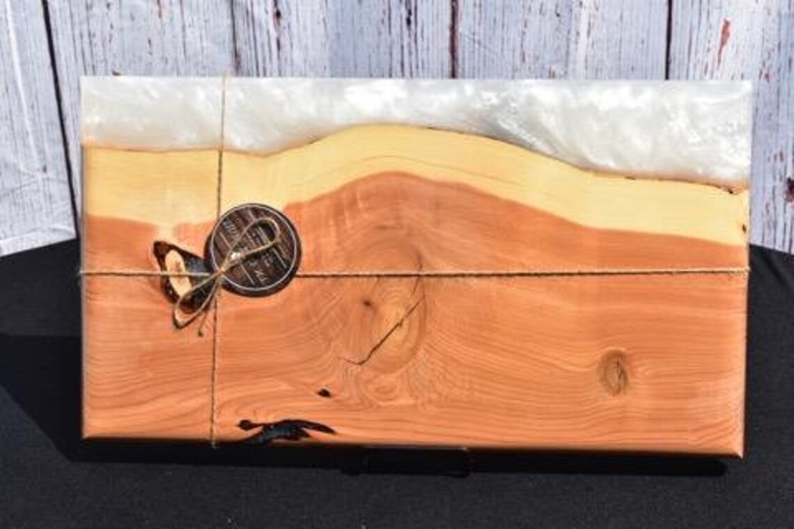 Handmade Live Edge Juniper Cutting Board READY TO SHIP Etsy