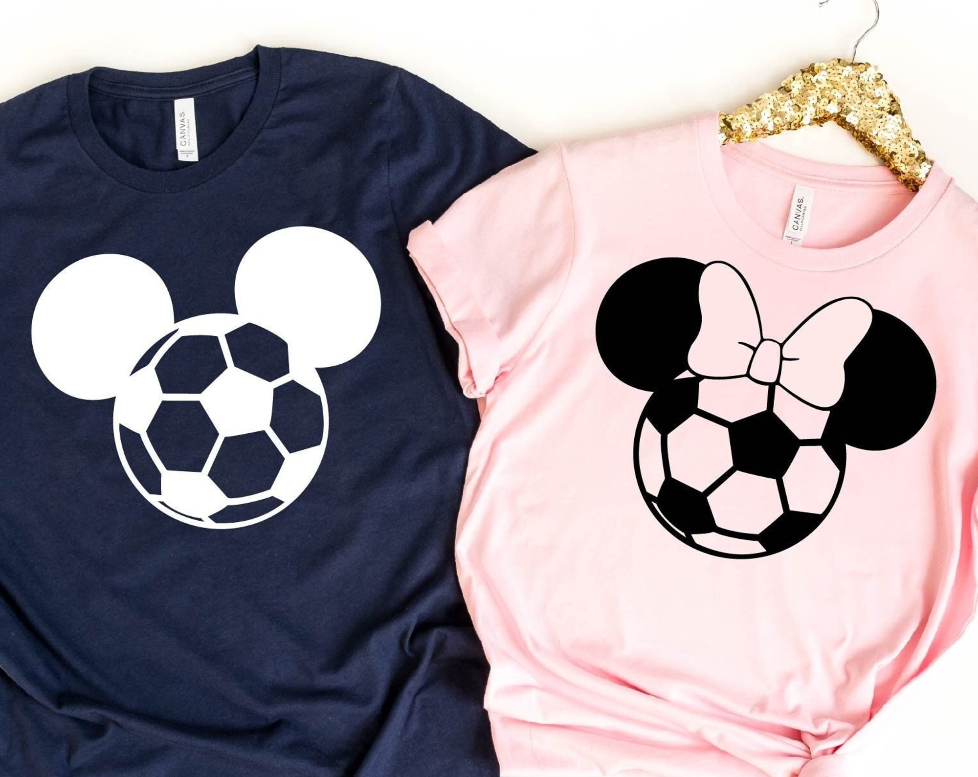 Disney Mickey Soccer Matching Familie Shirt Disney Mickey Soccer Matching Familie Shirt
