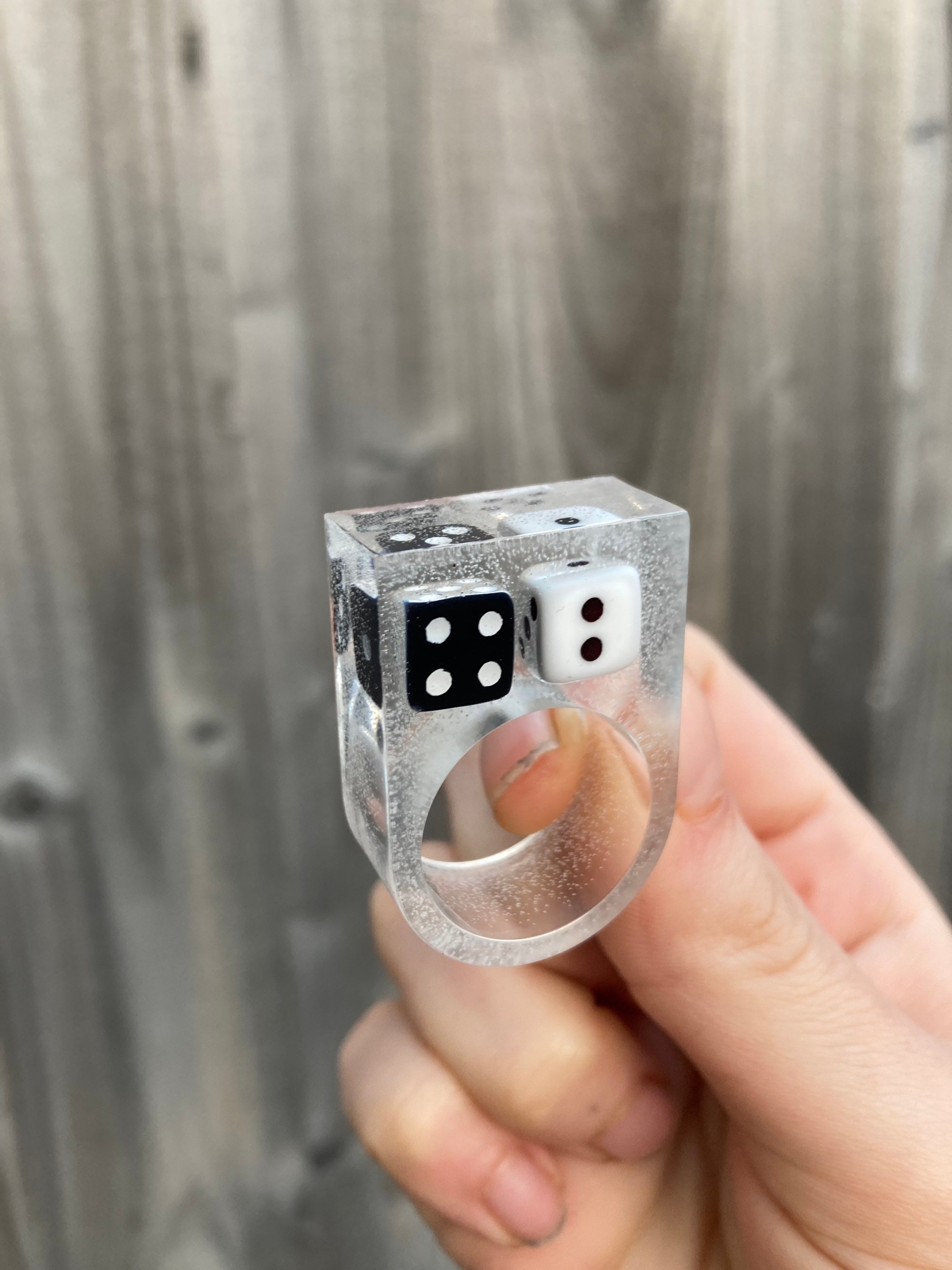 Dice Spinner Ring