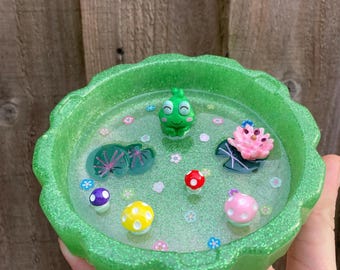 Froschteich Ring Schale