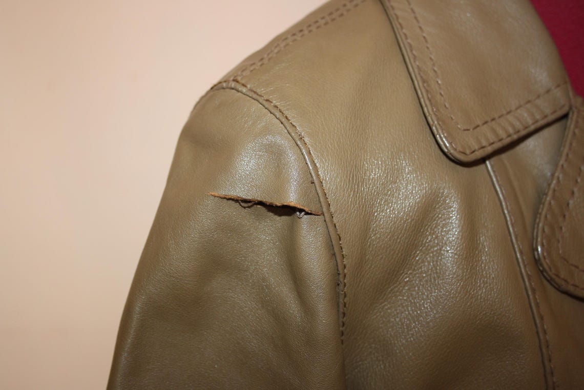Vintage leather jacket., foto 2 di 5