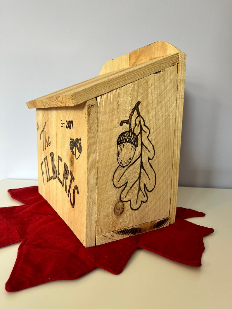 Squirrel House/nesting Box Etsy