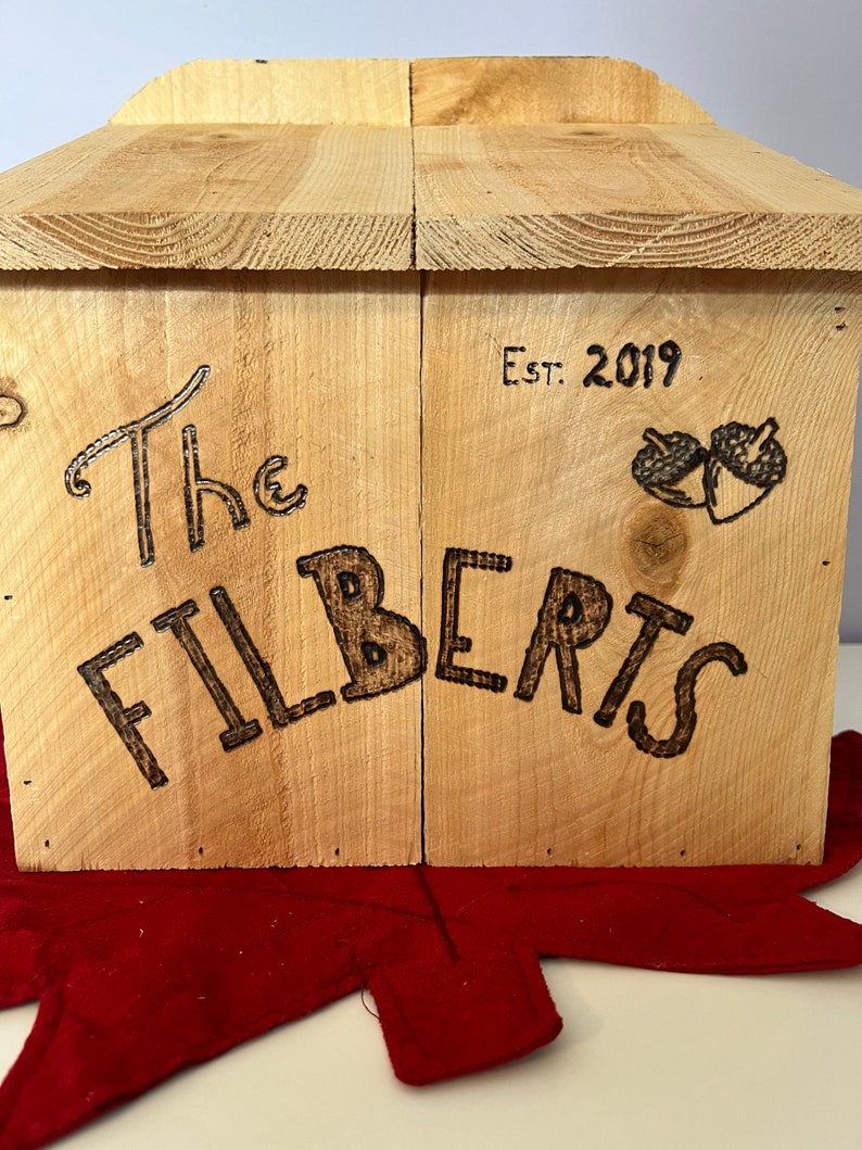 Squirrel House/nesting Box Etsy