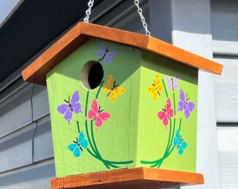 Handmade Wooden Birdhouse