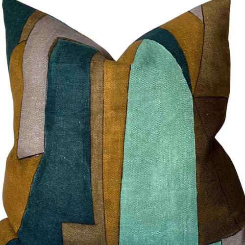 Luxor Pillow Cover in Guava Designer Pillow Covers Etsy