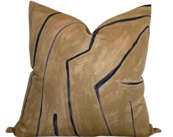 Graffito Pillow Cover in Java, Designer Pillow Covers, Decorative Pillows