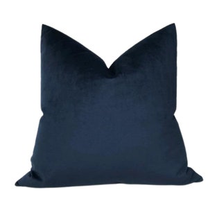 Dark navy pillows 2025
