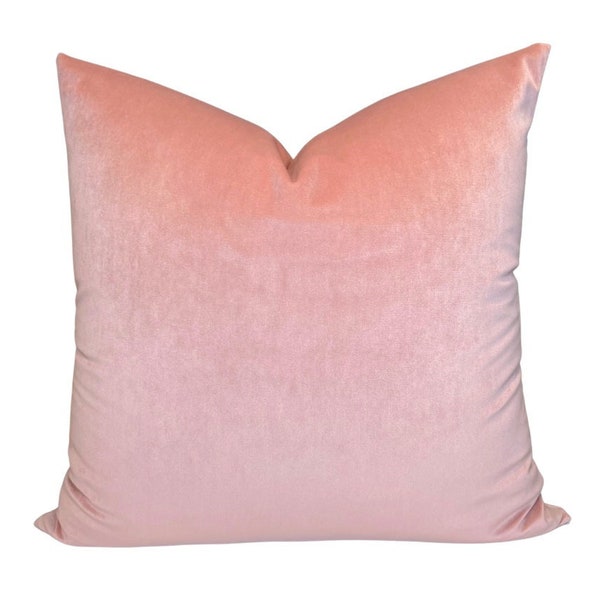 Pink Velvet Pillows Etsy