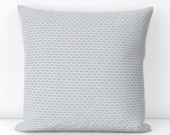 Hickox Woven Pillow Cover in Sky Blue, Designer Pillow Covers, Decorative Pillows, Indoor Outdoor Pillows