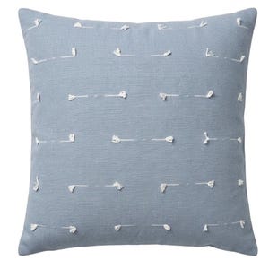 Teton Pillow Cover in Sky Blue, Designer Pillow Covers, Decorative Pillows