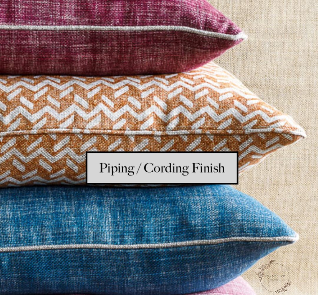 Add Piping Cording to Your Pillows Etsy